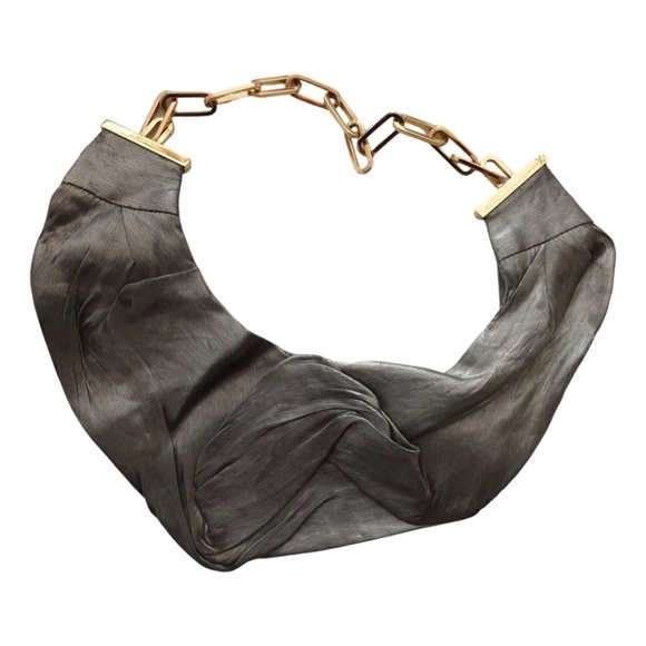 Louis Vuitton Silk necklace.RARE - Picture 2 of 12